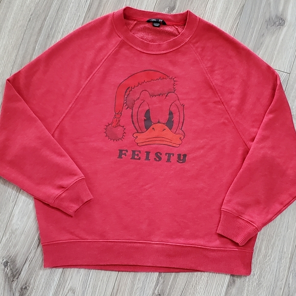 Disney American Eagle Collab Tops - Disney AE Collab Holiday Sweatshirt, Crewneck, XS, LIKE NEW